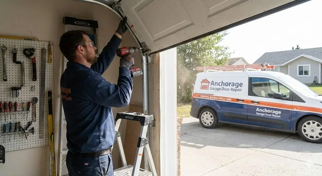 Garage door repair services