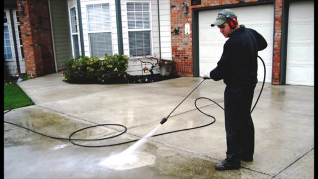 Spring Pressure Washing Checklist: How to Prep Your Home’s Exterior for the Season 2 seasonal pressure washing driveway and siding cleaning process