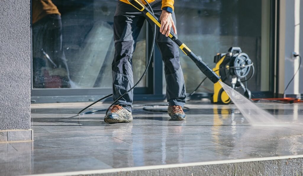 Spring Pressure Washing Checklist: How to Prep Your Home’s Exterior for the Season 5 seasonal pressure washing removing dirt mold and algae from surfaces