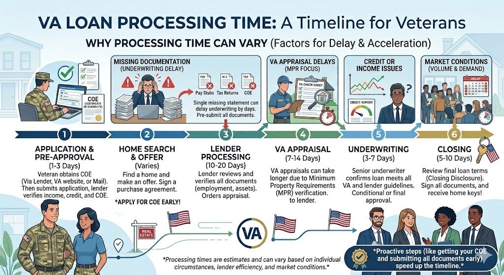 VA Loan Processing Time: How Long Does It Take to Get a VA Loan? 2 image 1