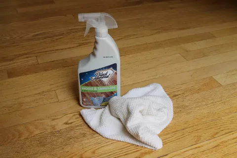 Mopping shiny interior floors with effective best floor cleaner products